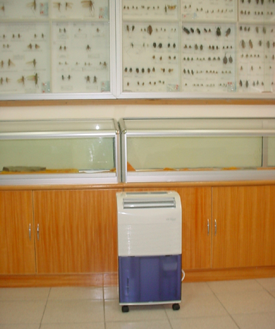 生命科學院標本室的除濕機